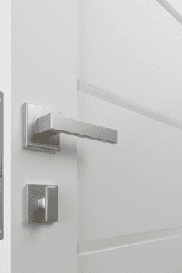 PERLA VETRO SNOW WHITE DOUBLE POCKET BELLDINNI MODERN INTERIOR DOOR - 3