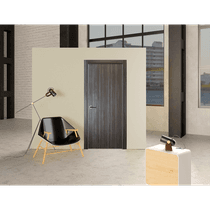 UNICA 2U GRAY OAK SWING BELLDINNI MODERN INTERIOR DOOR - 2