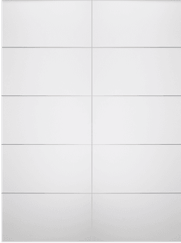 SMART PRO 4H POLAR WHITE DOUBLE MAGIC BELLDINNI MODERN INTERIOR DOOR - 2