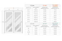 AVON 207 VETRO BLACK MATTE BYPASS BELLDINNI MODERN INTERIOR DOOR - 2