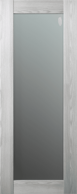 AVON 207 VETRO RIBEIRA ASH SLAB BELLDINNI MODERN INTERIOR DOOR - 1