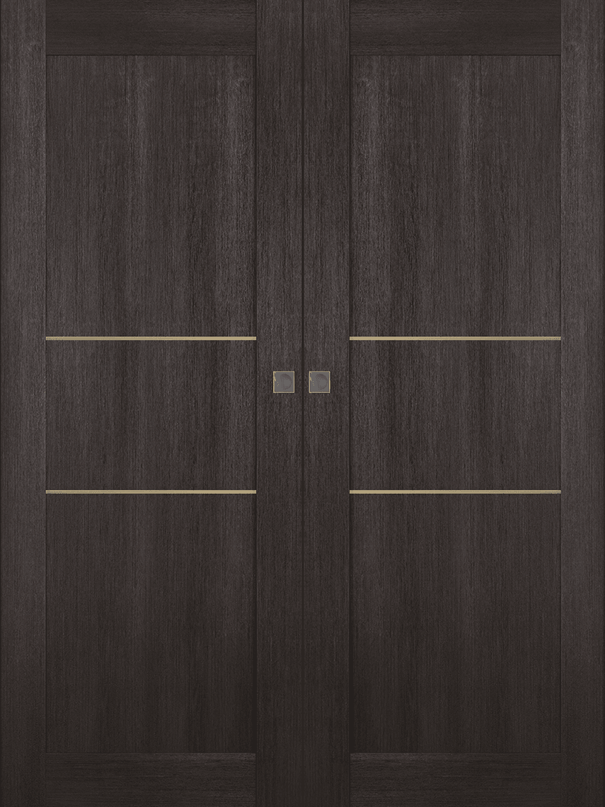 AVON 07 2H GOLD VERALINGA OAK DOUBLE MAGIC BELLDINNI MODERN INTERIOR DOOR