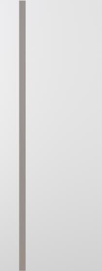 SMART PRO 208 VETRO POLAR WHITE SLAB BELLDINNI MODERN INTERIOR DOOR - 1