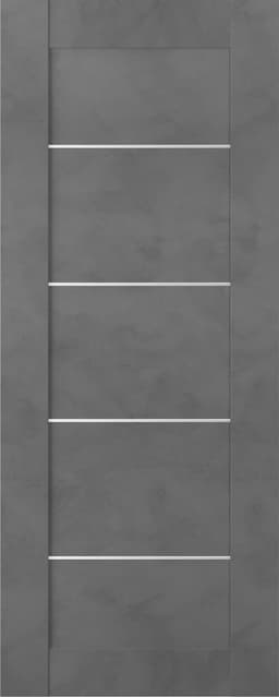 AVON 07 4H DARK URBAN SLAB BELLDINNI MODERN INTERIOR DOOR - 1