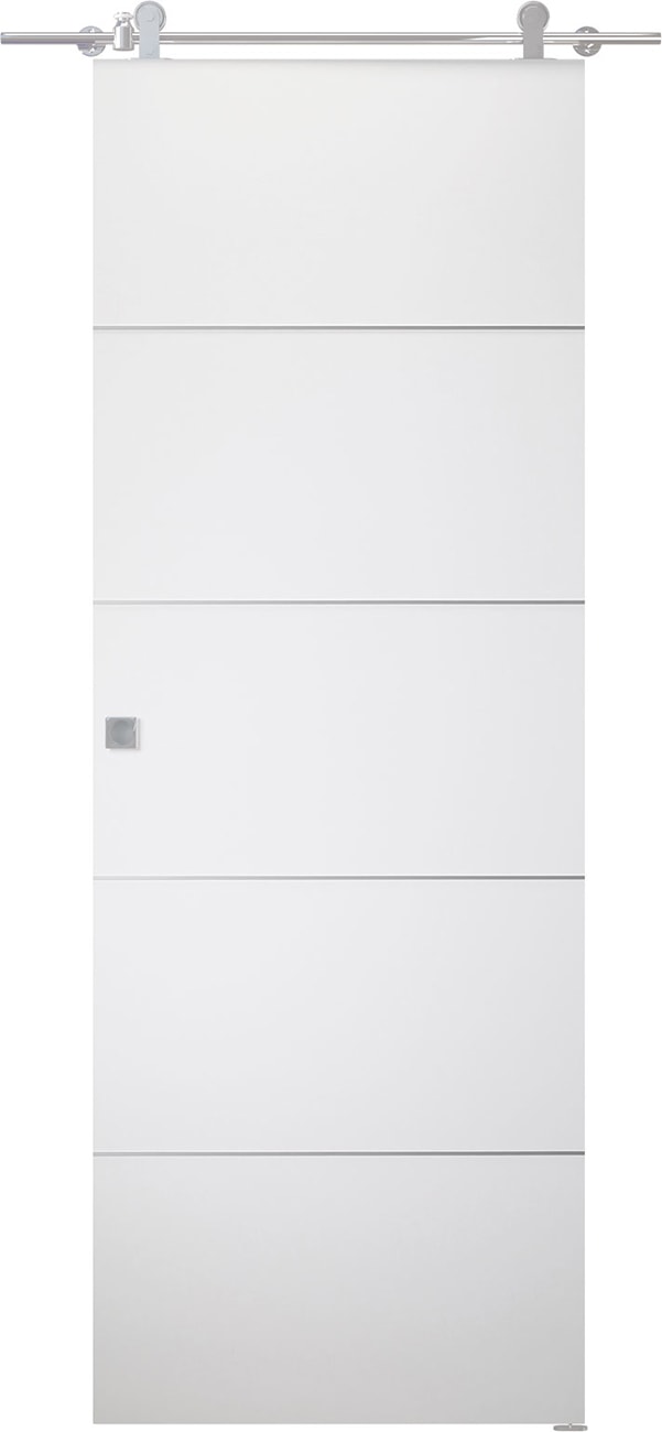 PALLADIO 4H BIANCO NOBLE BARN BELLDINNI MODERN INTERIOR DOOR