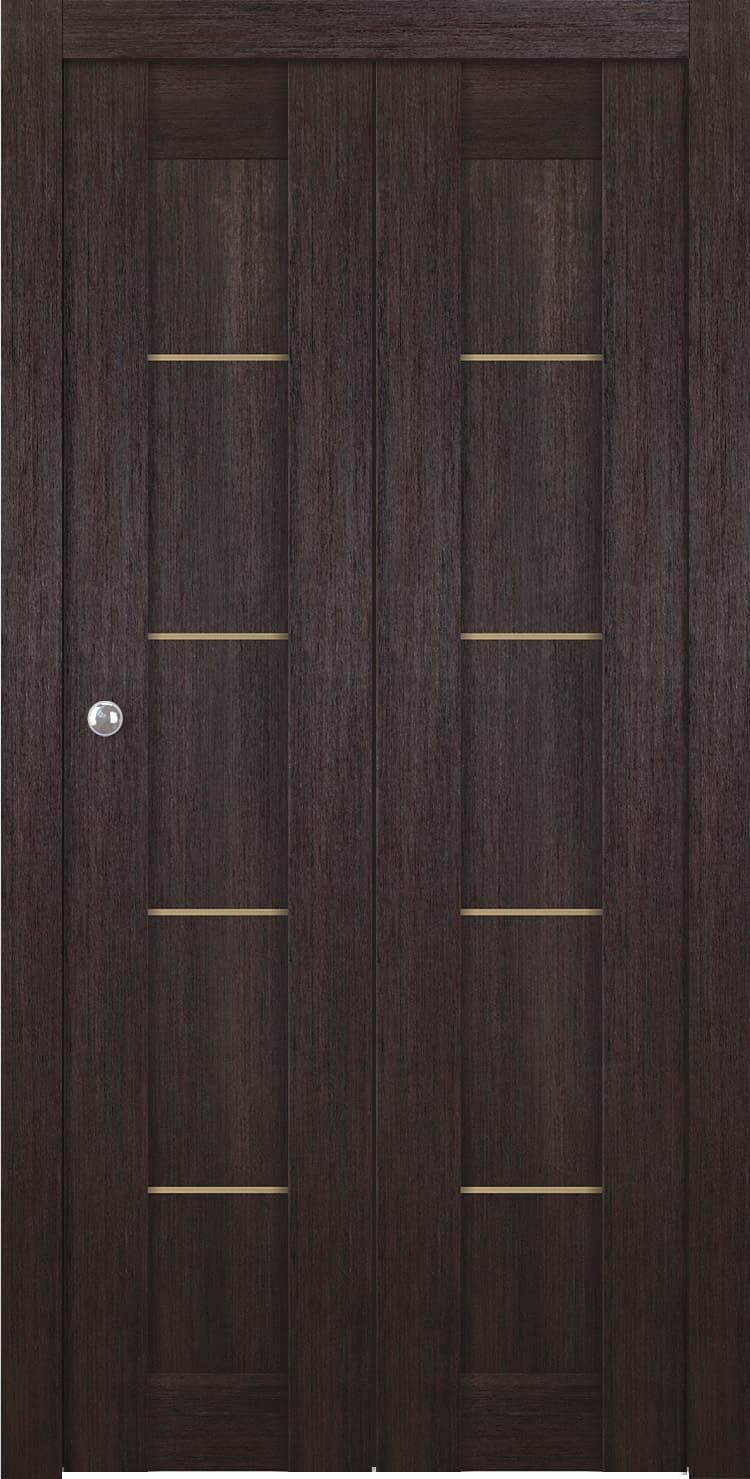 AVON 07 4H GOLD VERALINGA OAK BI-FOLD BELLDINNI MODERN INTERIOR DOOR