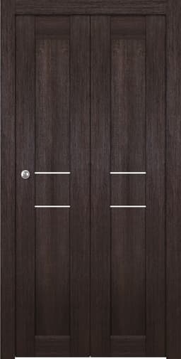 AVON 07 2HN VERALINGA OAK BI-FOLD BELLDINNI MODERN INTERIOR DOOR - 1