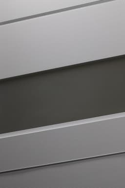 DESSA VETRO BIANCO NOBLE DOUBLE BELLDINNI MODERN INTERIOR DOOR - 2