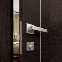 AVANTI 4H BLACK APRICOT DOUBLE INVISIBLE METAL FRAME BELLDINNI MODERN INTERIOR DOOR - 3