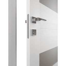BERTA VETRO BIANCO NOBLE SWING BELLDINNI MODERN INTERIOR DOOR - 4