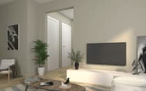 PALLADIO 2U BIANCO NOBLE POCKET BELLDINNI MODERN INTERIOR DOOR - 4