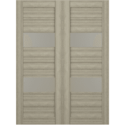 BERTA VETRO SHAMBOR DOUBLE BELLDINNI MODERN INTERIOR DOOR - 2