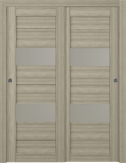 BERTA VETRO SHAMBOR BYPASS BELLDINNI MODERN INTERIOR DOOR - 1