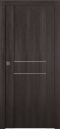 AVON 01 2HN GOLD VERALINGA OAK POCKET DOORS BELLDINNI MODERN INTERIOR DOOR - 1