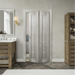 AVON 07 4H RIBEIRA ASH BI-FOLD BELLDINNI MODERN INTERIOR DOOR - 2