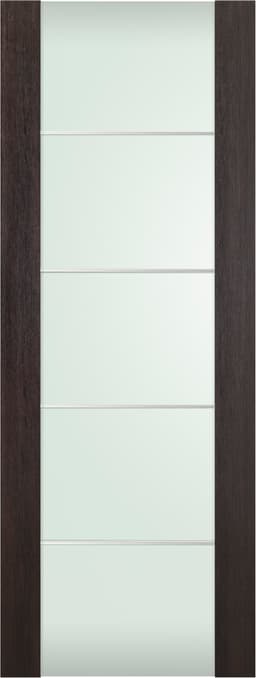 AVON 202 4H VETRO VERALINGA OAK SLAB BELLDINNI MODERN INTERIOR DOOR - 1