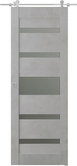 AVON 07-05 VETRO LIGHT URBAN BARN BELLDINNI MODERN INTERIOR DOOR - 1