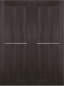 AVON 07 1H VERALINGA OAK DOUBLE BARN BELLDINNI MODERN INTERIOR DOOR - 2