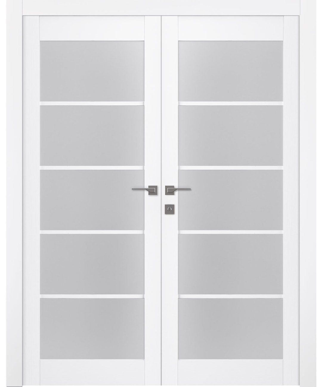 PALLADIO 5 LITE VETRO BIANCO NOBLE CLOSET BELLDINNI MODERN INTERIOR DOOR