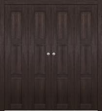 AVON 07 2RN VERALINGA OAK DOUBLE BI-FOLD BELLDINNI MODERN INTERIOR DOOR - 1