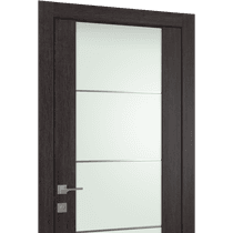 AVON 202 4H VETRO VERALINGA OAK SWING BELLDINNI MODERN INTERIOR DOOR - 2