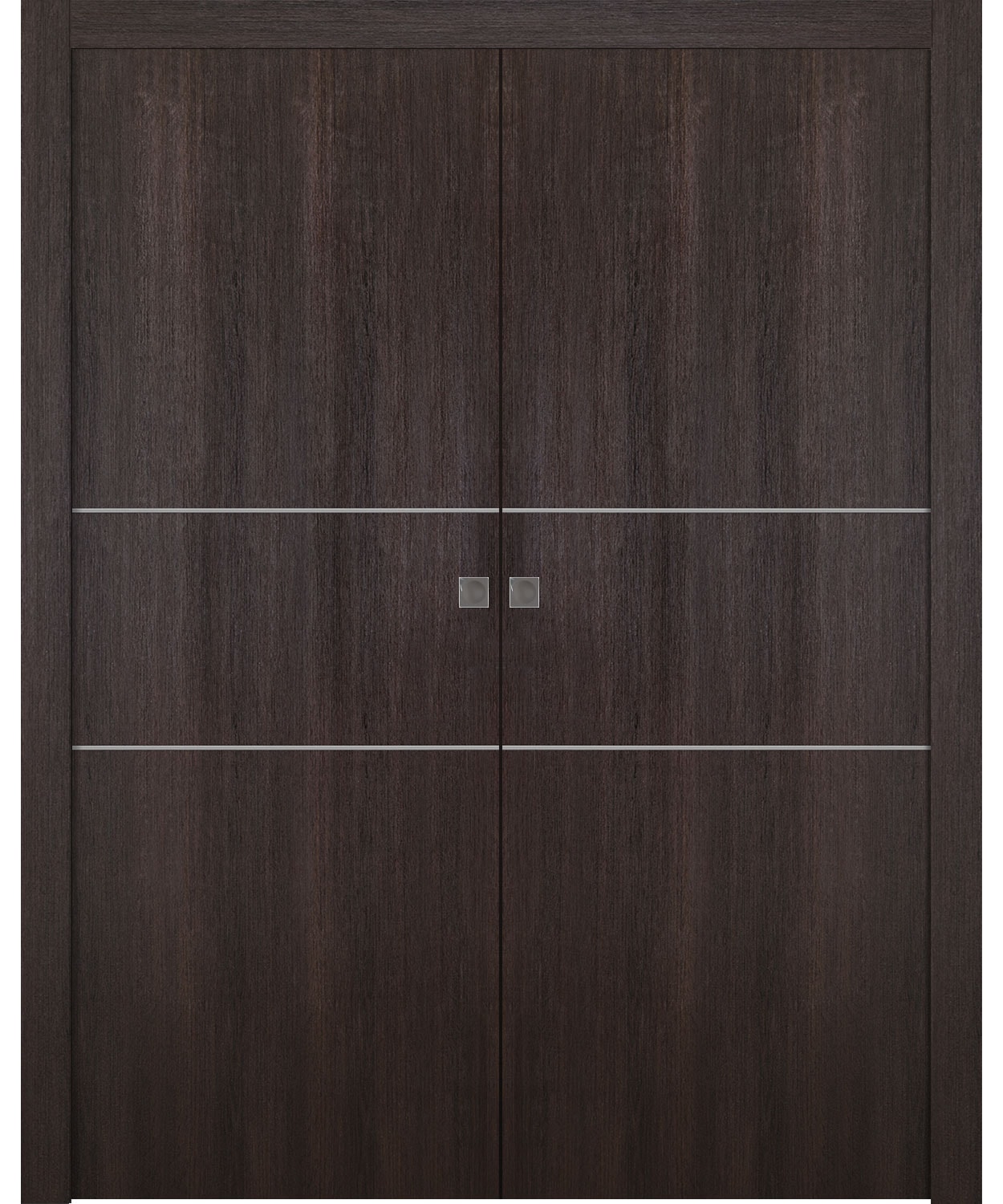 OPTIMA 2H VERALINGA OAK DOUBLE POCKET BELLDINNI MODERN INTERIOR DOOR
