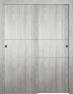 OPTIMA 2H RIBEIRA ASH BYPASS BELLDINNI MODERN INTERIOR DOOR - 1