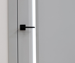 AURUM 1 VETRO LIGHT GREY CLOSET BELLDINNI MODERN INTERIOR DOOR - 2