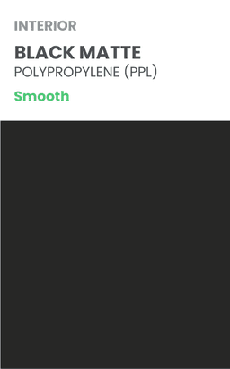 SHAKER 1 PANEL BLACK MATTE BYPASS BELLDINNI MODERN INTERIOR DOOR - 5