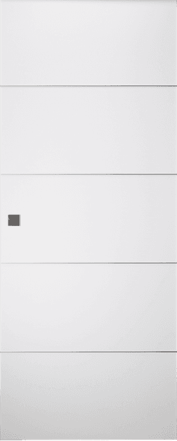 OPTIMA 4H SNOW WHITE DOUBLE MAGIC BELLDINNI MODERN INTERIOR DOOR - 1