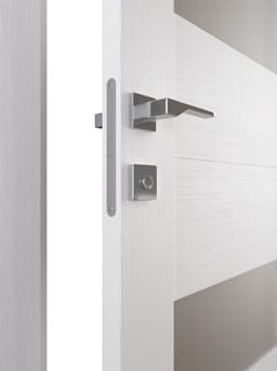 BERTA VETRO BIANCO NOBLE CLOSET BELLDINNI MODERN INTERIOR DOOR - 2