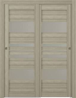ROMI VETRO SHAMBOR BYPASS BELLDINNI MODERN INTERIOR DOOR - 1