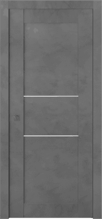 AVON 07 2H DARK URBAN POCKET BELLDINNI MODERN INTERIOR DOOR - 1