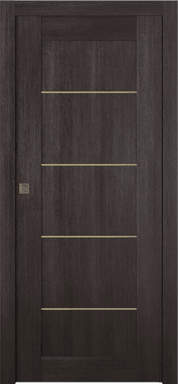 AVON 07 4H GOLD VERALINGA OAK POCKET BELLDINNI MODERN INTERIOR DOOR - 1
