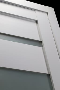 MIRELLA VETRO BIANCO NOBLE POCKET BELLDINNI MODERN INTERIOR DOOR - 2