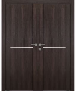 AVON 01 1H VERALINGA OAK DOUBLE BELLDINNI MODERN INTERIOR DOOR - 1