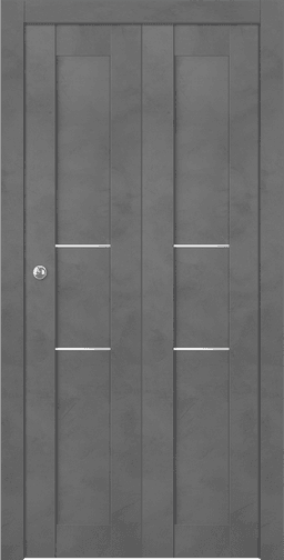 AVON 07 2H DARK URBAN BI-FOLD BELLDINNI MODERN INTERIOR DOOR - 1