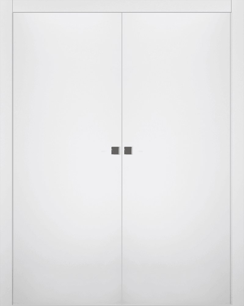 SMART PRO FLAT POLAR WHITE DOUBLE POCKET BELLDINNI MODERN INTERIOR DOOR