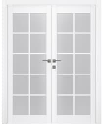 PALLADIO 10 LITE VETRO BIANCO NOBLE CLOSET BELLDINNI MODERN INTERIOR DOOR - 1