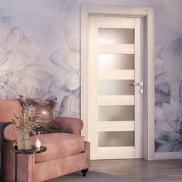 AVON 07-07 VETRO RIBEIRA ASH DOUBLE POCKET DOORS BELLDINNI MODERN INTERIOR DOOR - 2