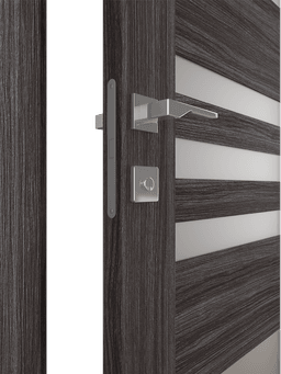 LETI VETRO GRAY OAK BARN BELLDINNI MODERN INTERIOR DOOR - 3