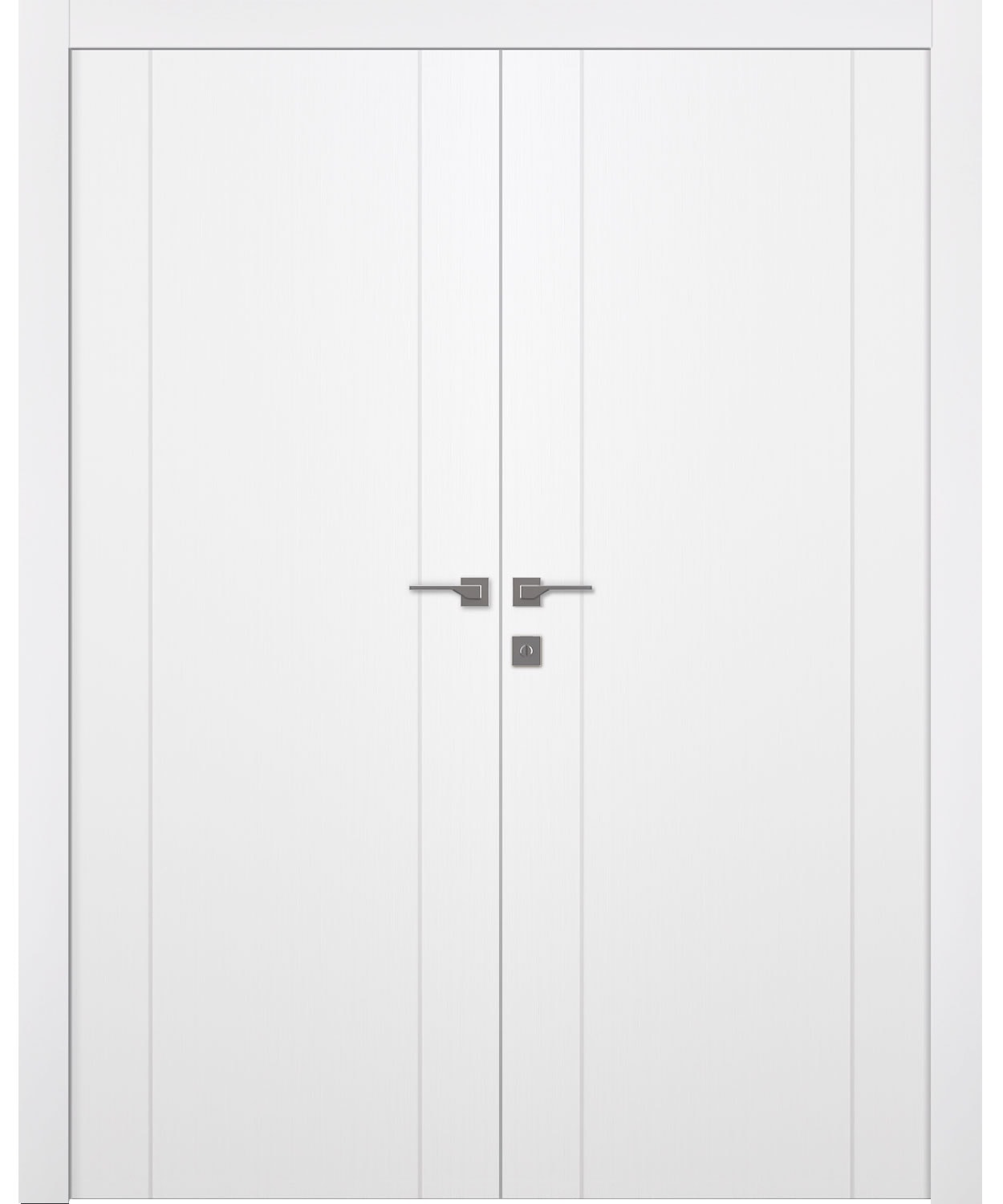 UNICA 2U BIANCO NOBLE DOUBLE BELLDINNI MODERN INTERIOR DOOR