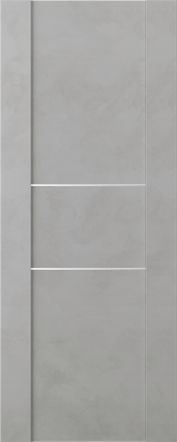 AVON 01 2H LIGHT URBAN SLAB BELLDINNI MODERN INTERIOR DOOR - 1
