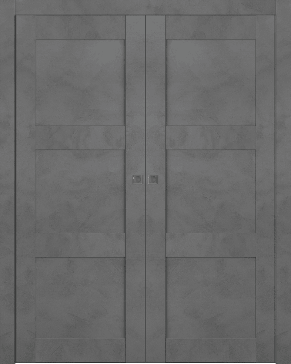 AVON 07 2RN DARK URBAN DOUBLE POCKET BELLDINNI MODERN INTERIOR DOOR