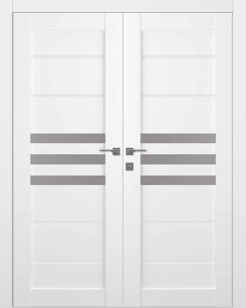 DOME VETRO BIANCO NOBLE CLOSET BELLDINNI MODERN INTERIOR DOOR