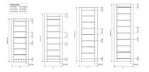 ALBA SNOW WHITE MAGIC BELLDINNI MODERN INTERIOR DOOR - 5