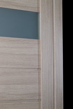 BERTA VETRO SHAMBOR INVISIBLE METAL FRAME BELLDINNI MODERN INTERIOR DOOR - 5