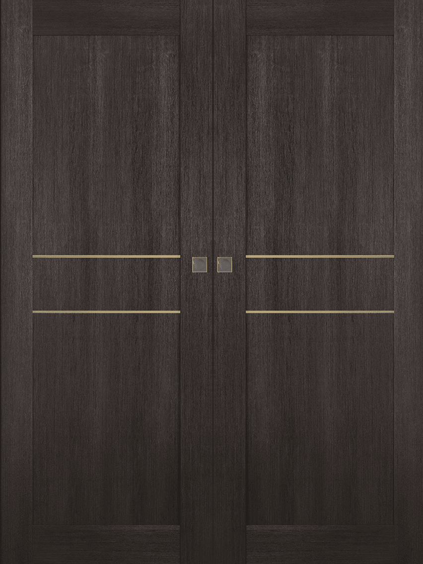 AVON 07 2HN GOLD VERALINGA OAK DOUBLE MAGIC BELLDINNI MODERN INTERIOR DOOR