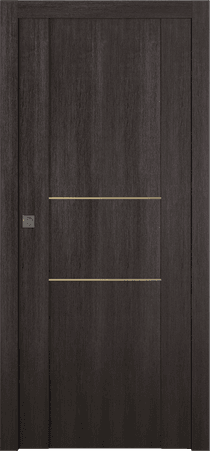 AVON 01 2H GOLD VERALINGA OAK POCKET DOORS BELLDINNI MODERN INTERIOR DOOR - 1