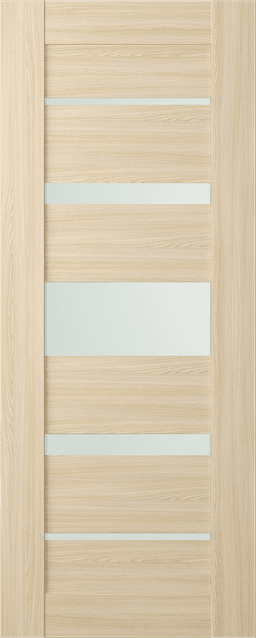 AVON 07-03 VETRO LOIRE ASH DOUBLE DOORS BELLDINNI MODERN INTERIOR DOOR - 3